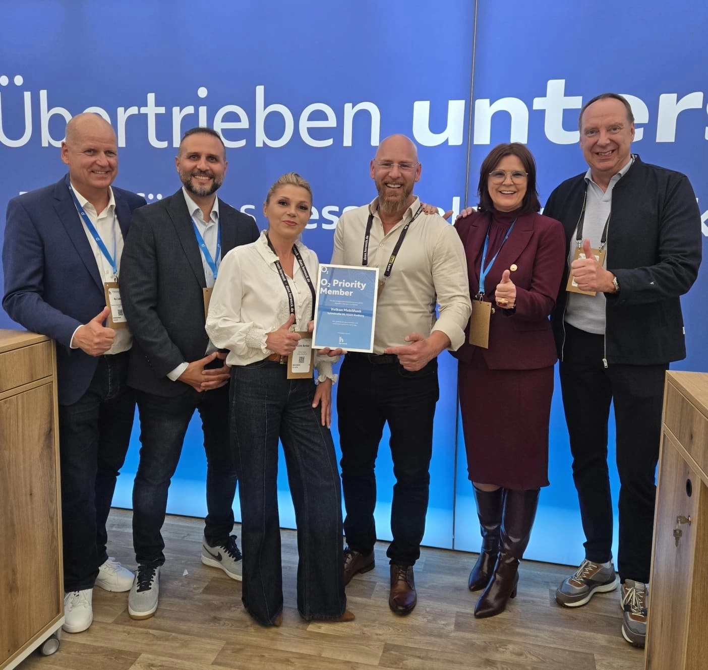 Ein besonderer Moment für uns!
