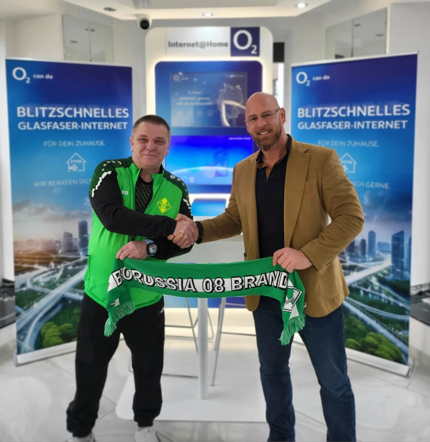 Volkan Mobilfunk – Sponsoring Borussia Brand 1908 Aachen | o2 Partner Stolberg